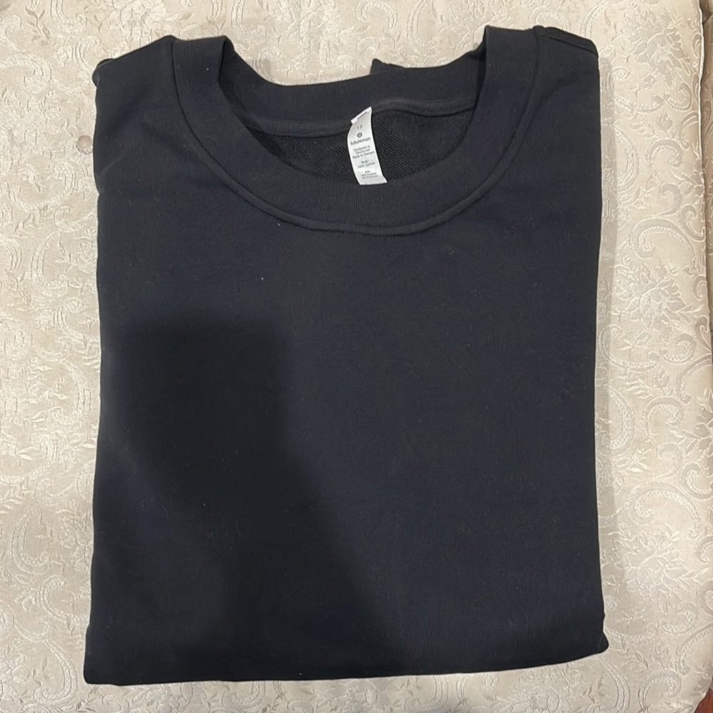 Lululemon black crewneck sweatshirt - Picture 4 of 5